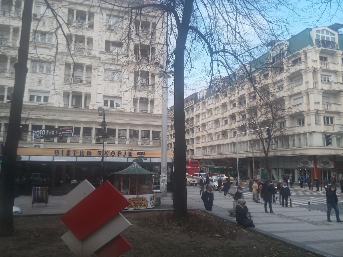 The Most Central Skopje Apartment Exterior foto